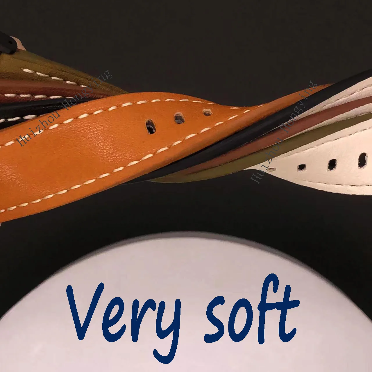 سوار كلاسيكي كلاسيكي ناعم لساعة سامسونج جالاكسي الترا 47 ملم إكسسوارات ساعات PU أساور معصم رياضية للرجال والنساء #5