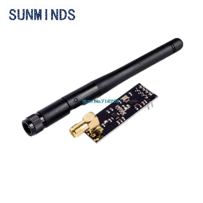 1sets Special promotions 1100-meter long-distance NRF24L01+PA+LNA wireless modules NRF24L01