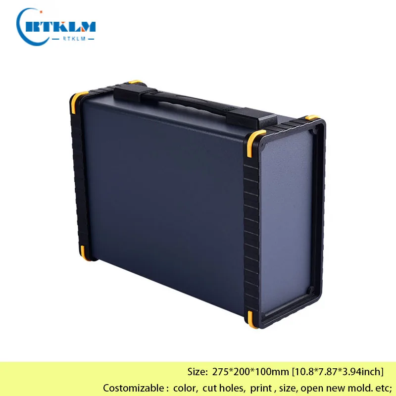 

Aluminium Junction Box Handheld Aluminum Electronic Device Housing Enclosure Custom Aluminum Case 275*200*100mm