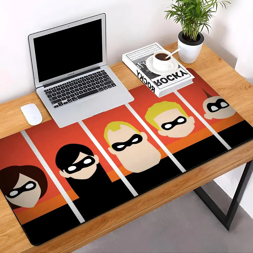 Disney The Incredibles MINISO Mouse Pad E-sports Players Desk Mat With Pad Gaming Accessories Prime Gaming Keyboard Pad XXL 90x4