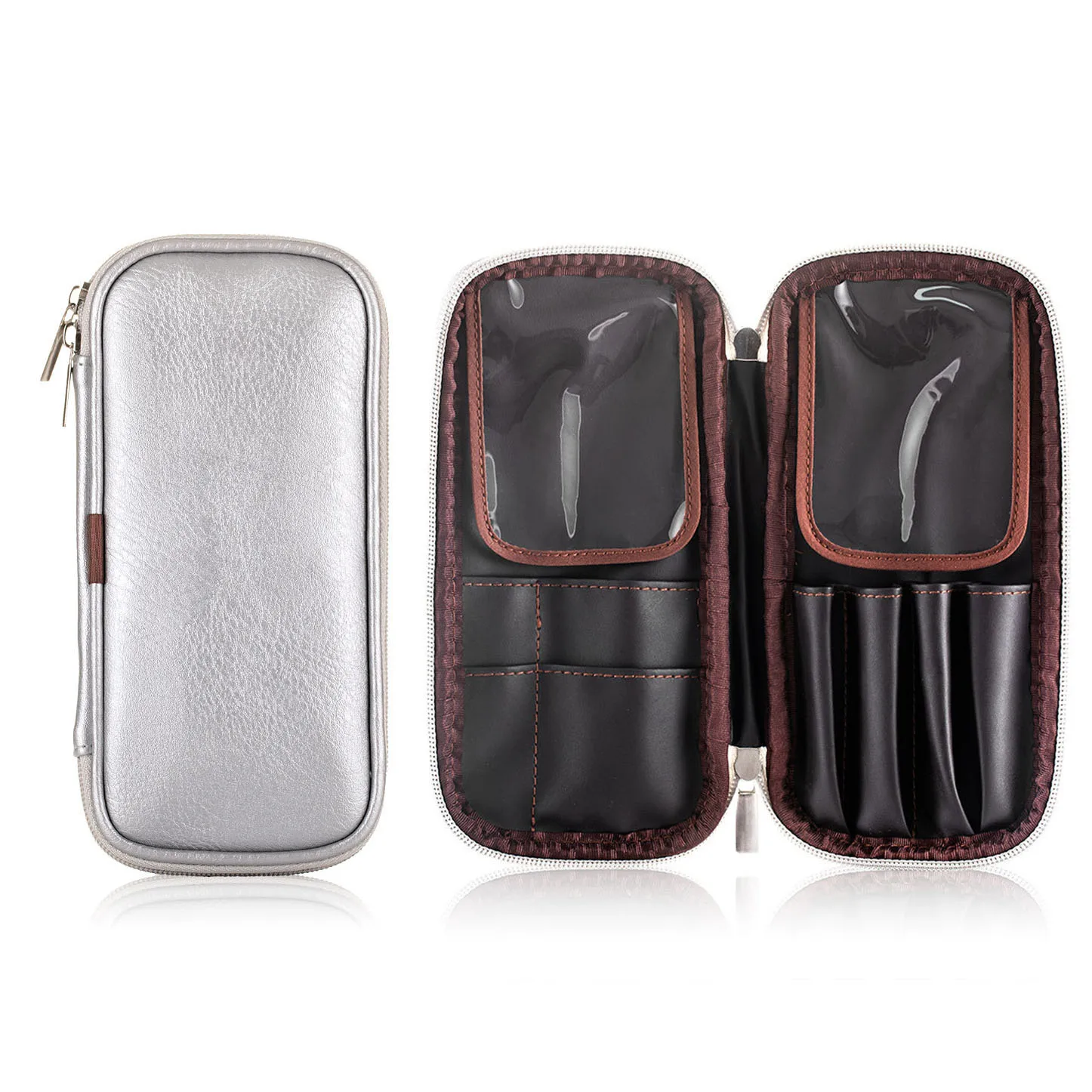 

Women Zipper Multifunctional Beauty Tools Pouch Durable Makeup Bags Toiletry Storage Case Makeup Brush Holder Cosmetic Organizer