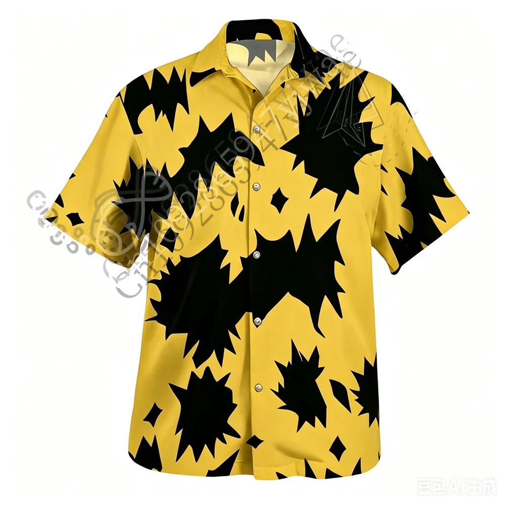 Hawaii-Hemden mit Blumenmuster, Hawaii-Oberteile, Mode, Y2k, Harajuku, Piraten-Anime, Cosplay, Herrenhemden, Damenoberteile, Sommer-T-Shirt – Detail 8