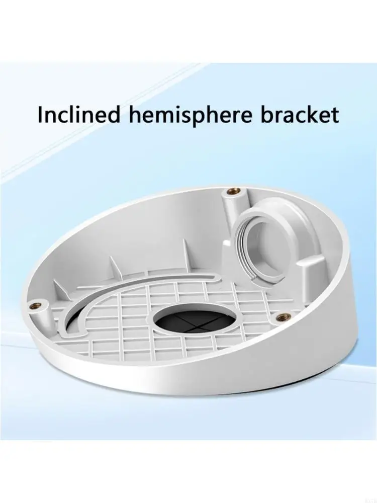 Dome Camera Bracket Angled Plastic Mount Base For Seamlessly Integration 