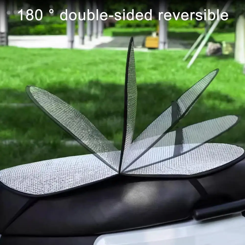 

Противоскользящий чехол на сиденье мотоцикла, подушка на сиденье мотоцикла с функцией защиты от солнца, водонепроницаемый, термостойкий для электрического спорта