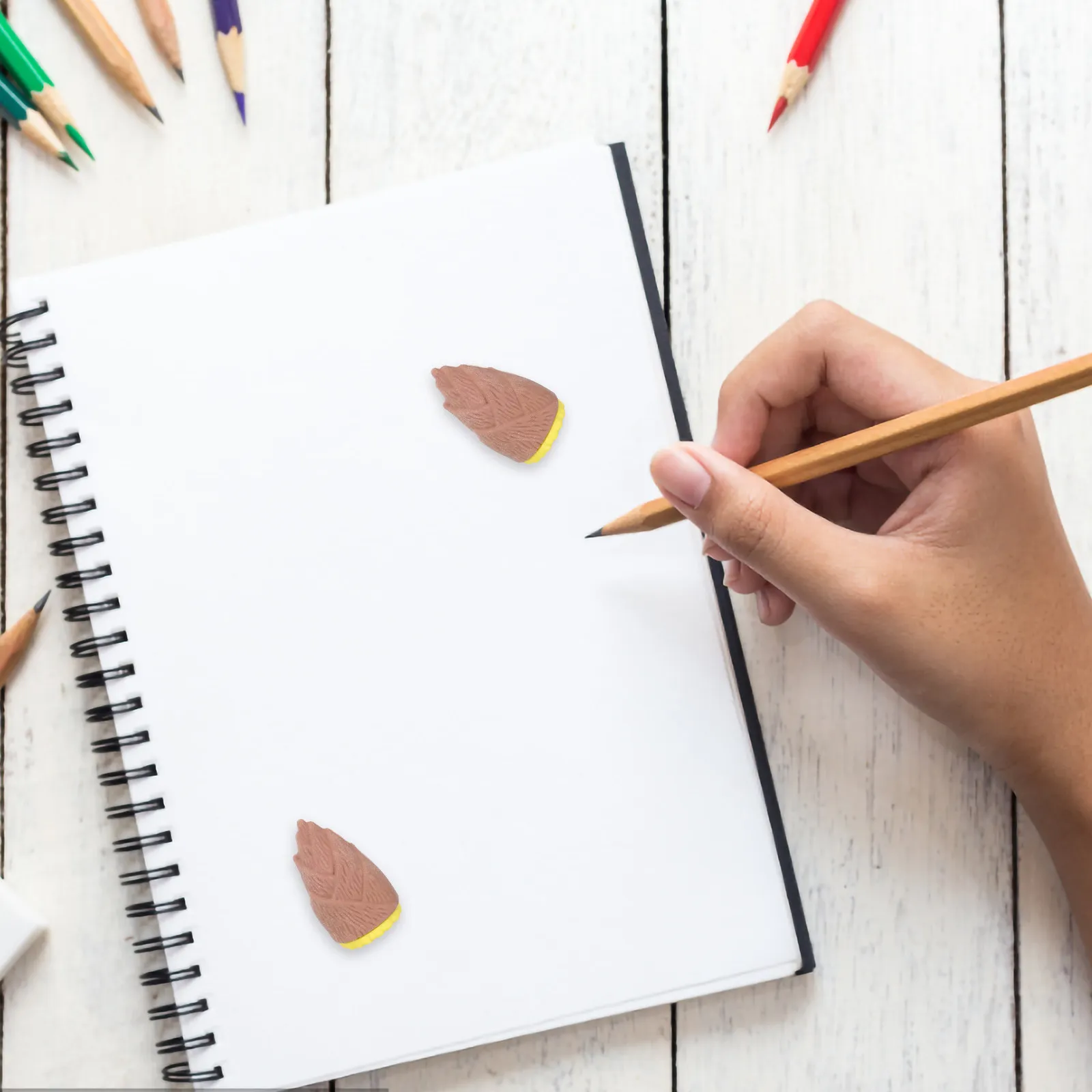 

30Pcs Simulated Vegetable Erasers Adorable Cartoon Design for Kids Students Classroom Gifts Cute Colorful Erasers Stationery