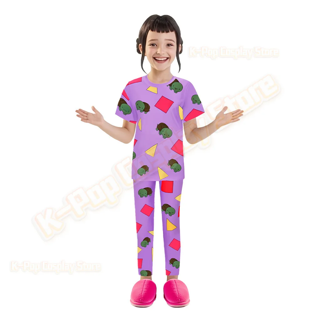 2025 كارتون شيطان هنتر من KPop تأثيري رومي ميرا زوي بيجامات للأطفال حفلة تمويه لعب الأدوار هالوين كرنفال الزي الدعاوى