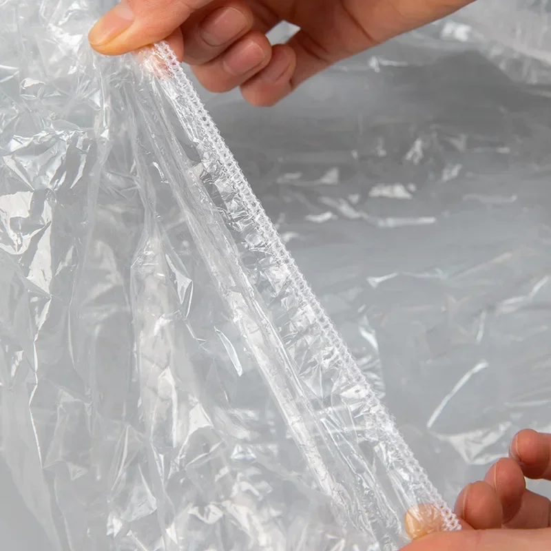 120/70/52/38cm Disposable Food Cover Wrap Food Grade Fruit Vegetable Storage Bag Elastic Plastic Bag Kitchen Fresh Keeping Bag