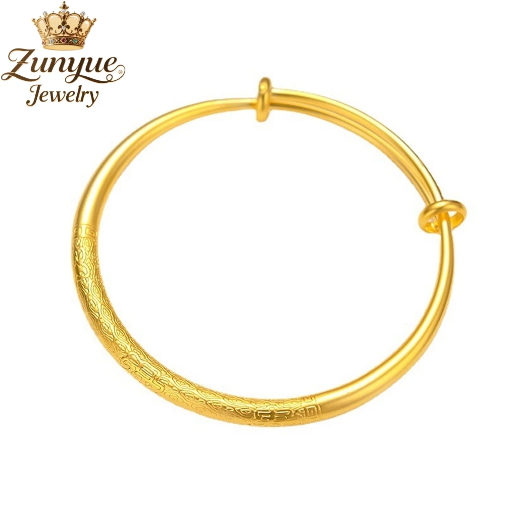 Sand Gold Auspicious Cloud Bracelet Luxury Quality Jewelry Fashion Jewelry Handicraft Handicraft Exquisite Elegant Popular Charm