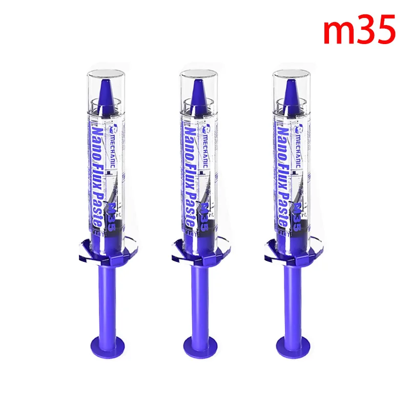 MONTEUR M35 Nano Flux Pasta voor Mobiele Telefoon Chip Moederbord Hoge Prestaties Reparatie Flux Lassen
