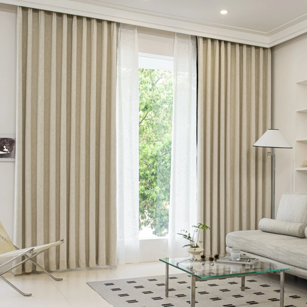Tirai Ruang Tamu dan Kamar Tid - Blackout Curtain Thick ulasan dan harga