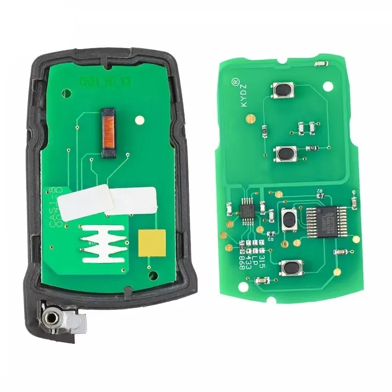 

KEYECU 4 кнопки 315LP 315 МГц 433 МГц 868 МГц с чипом ID46 для BMW CAS1 7 серии E65 E66, автомобильный смарт-ключ-пульт LX 8766 S