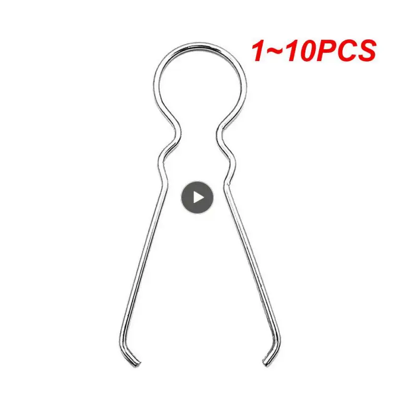 1~10PCS Stainless Steel Chain MTB Road Bike Chain Demolition Chain Tool Pliers Hooks Connecting Repair Tools