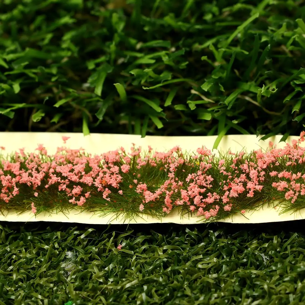 DIY Static Scenery Model Sand Table Miniature Garden Decor Landscape Wargame Grass Tufts Flower Cluster Building Layout