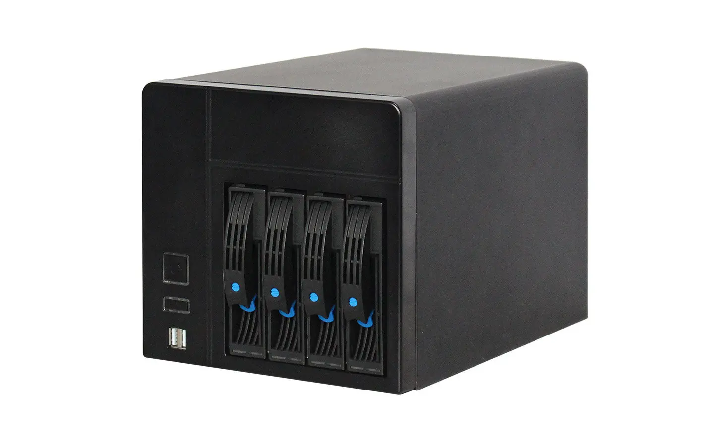 NAS-4 4-Bay Hot Swap NAS Chassis, Network Attached Storage Server Case, Home Cloud Storage, Home & Office Data Storage