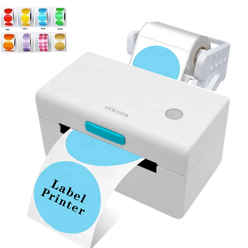 New Arrival Desktop 25mm Wireless Sticker Bar Code Address 4x6 Label Printer