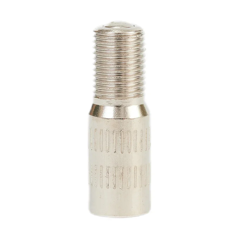 Wheel Valve Stem Extensions Chrome Silver Tone Truck Tyre 25mm 27mm 4pcs Brass Cap Extender New Quality Practical