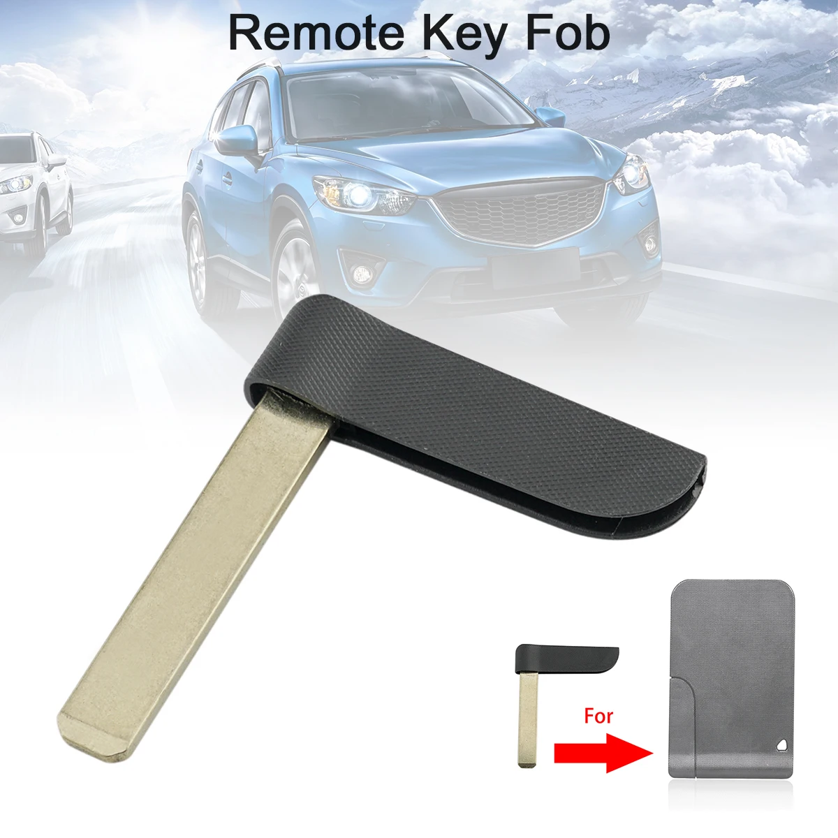 

Car Key keyless Entry Case with Uncut Blade Fit for Renault Clio Logan Megane 2