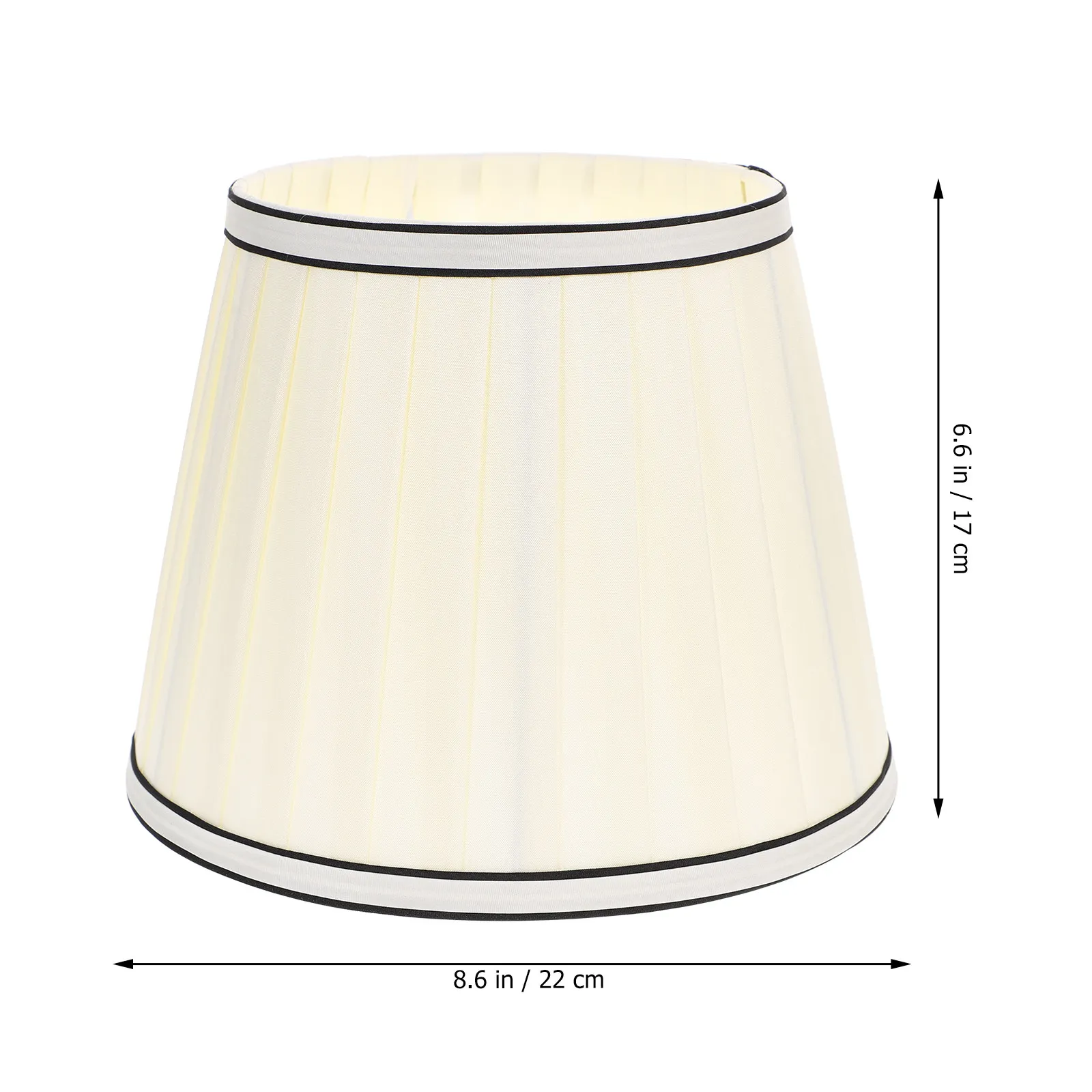 Fabric Lamp Shade Desk Table Lamp Cover Bedside Wall Lampshade E27 Soft Light Home Decorative Cover for Bedroom Hotel Restaurant