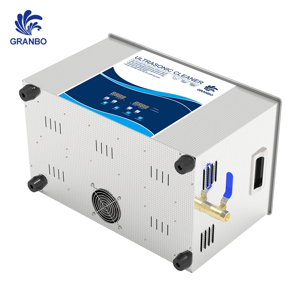 Ultrasonic Cleaner with Degassing Semiwave 30L 900W 3D Models Resin Support Material Remove & Auto Parts Cleaning