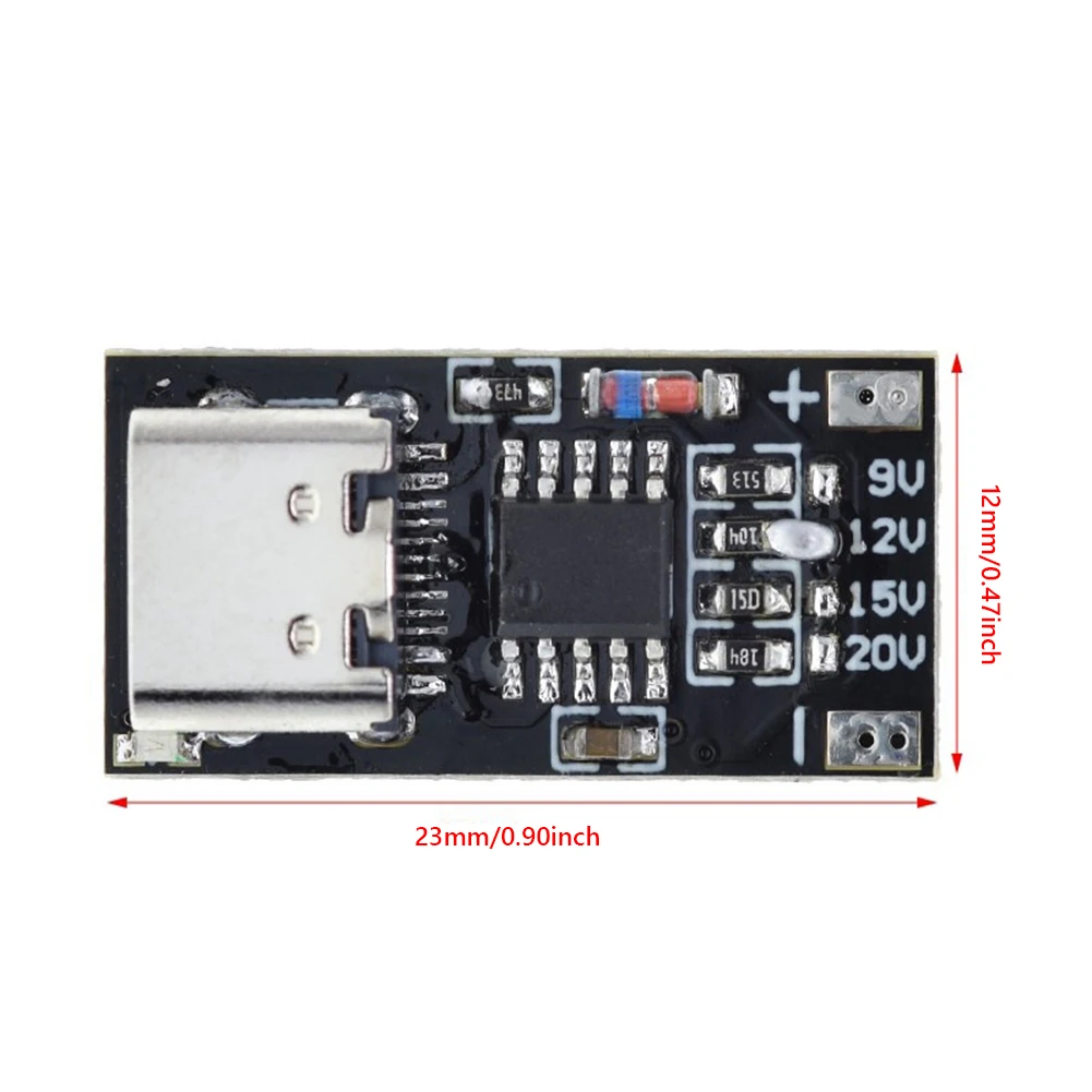 PD/QC/AFC Type-C Decoy Board USB Boost Module 9V 12V 15V 20V Fast Charging Voltage Protocol Trigger Board PD3.0/2.0 FCP AFC