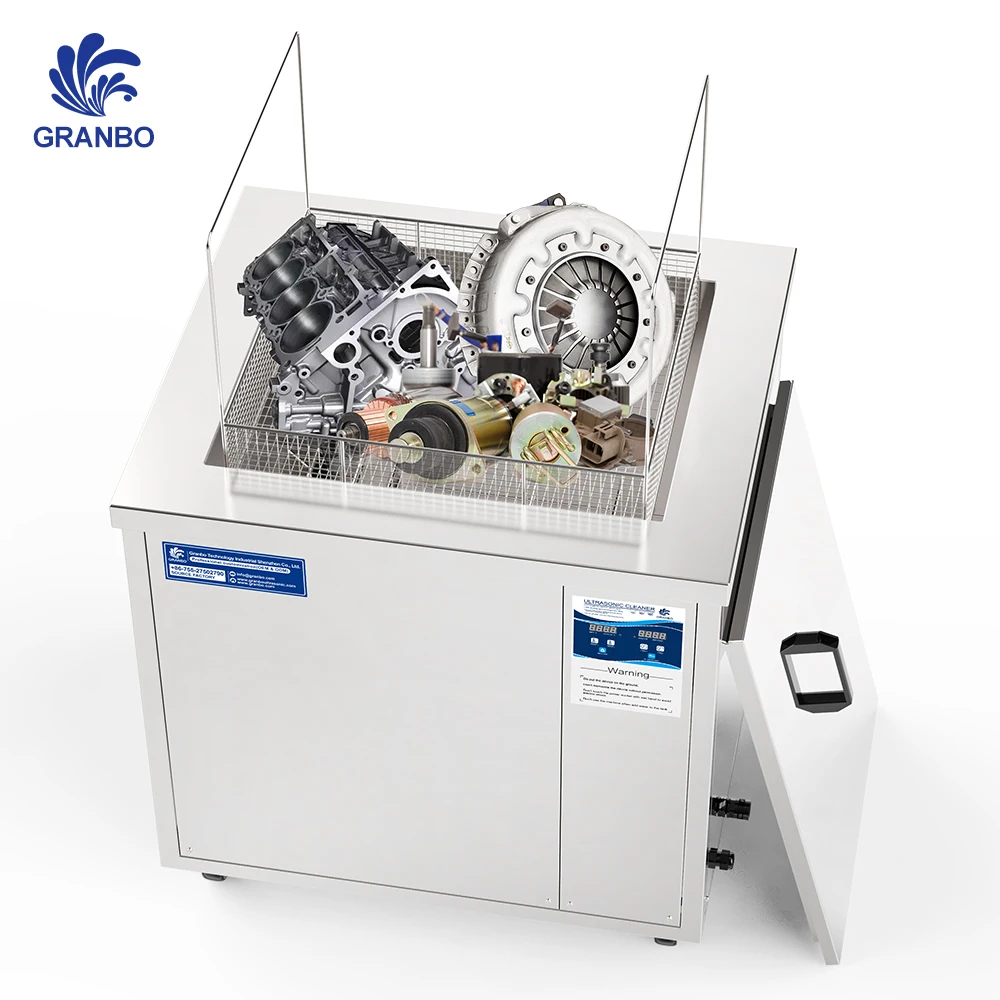 135L 1800W Industrial Ultrasonic Cleaning Machine for Engine Parts Carburetors Transmission Components PCB