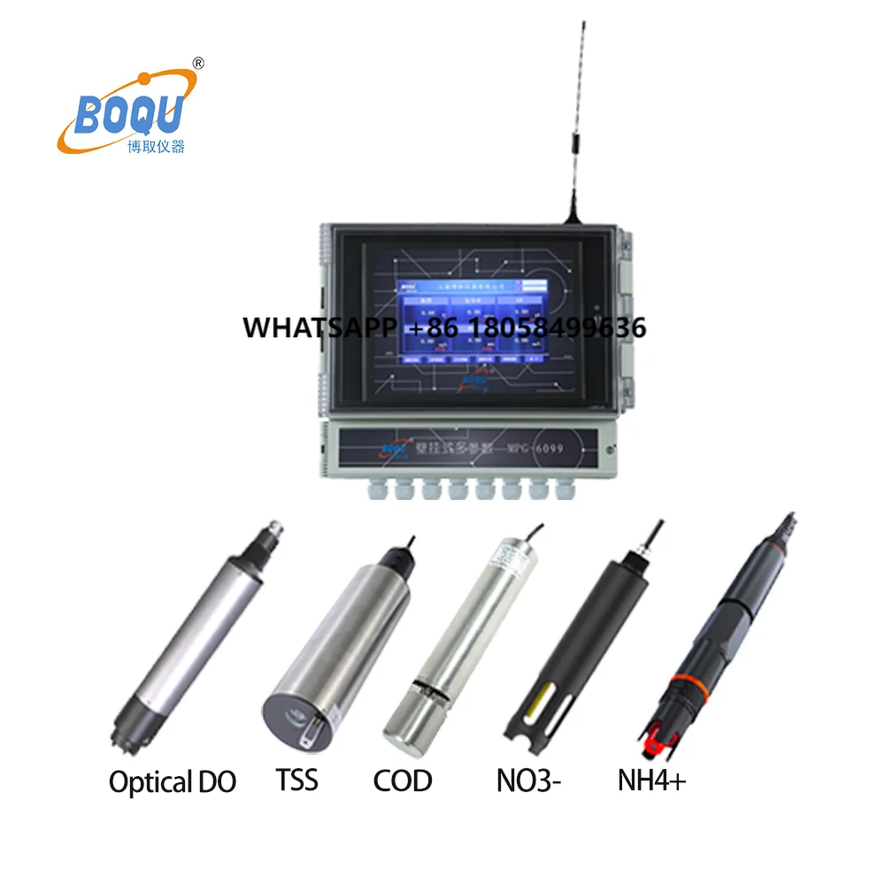 

Aquaculture Multi Parameter Probe Sensor Price Water Online Quality Auto Montor Network Dosing Control Board River System Real
