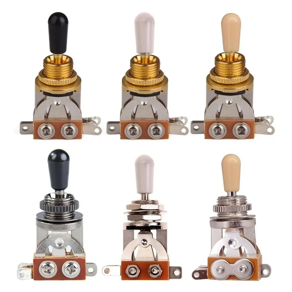 with Tip Cap 3-Way Toggle Switch Musical Instruments Parts Guitar Accessories Electric Guitar Pickup Selector Switch