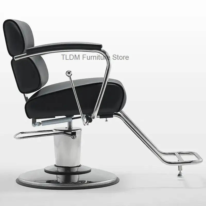 Comfortable Luxury Barber Chair Salon Beauty Minimalist Portable Reclinable Barber Chair Chaise De Coiffure Salon Furniture