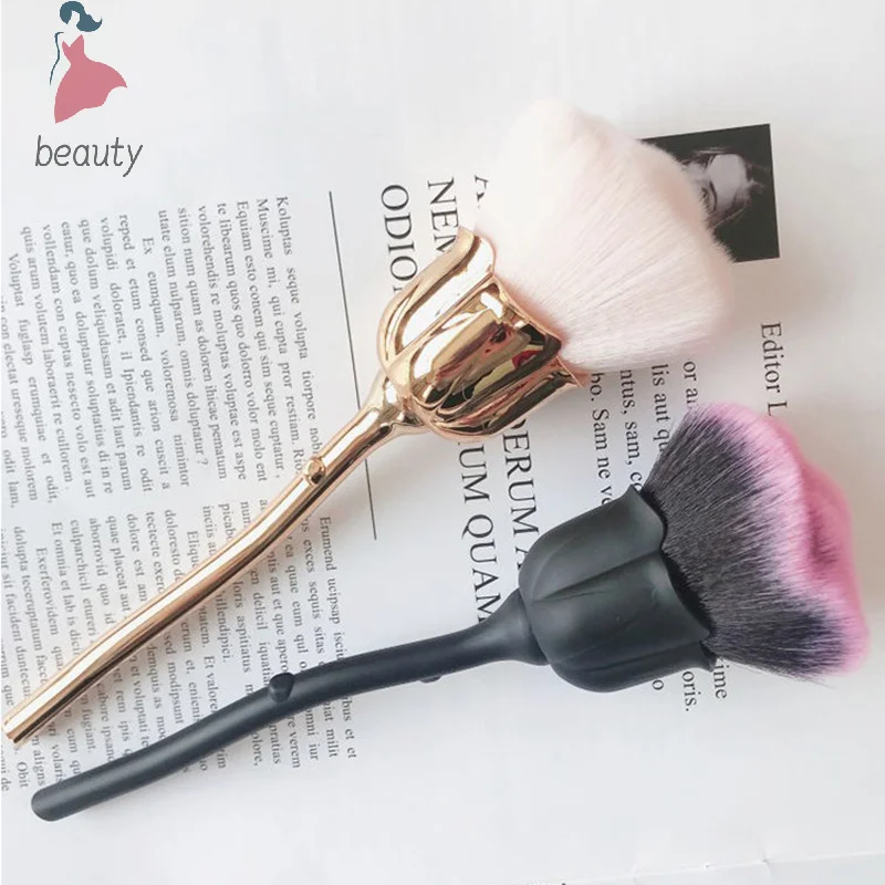 Brosse pour enlever la poussière des ongles, 1 pièce, accessoire de manucure, acrylique, gel UV, vernis, poudre, outil de maquillage