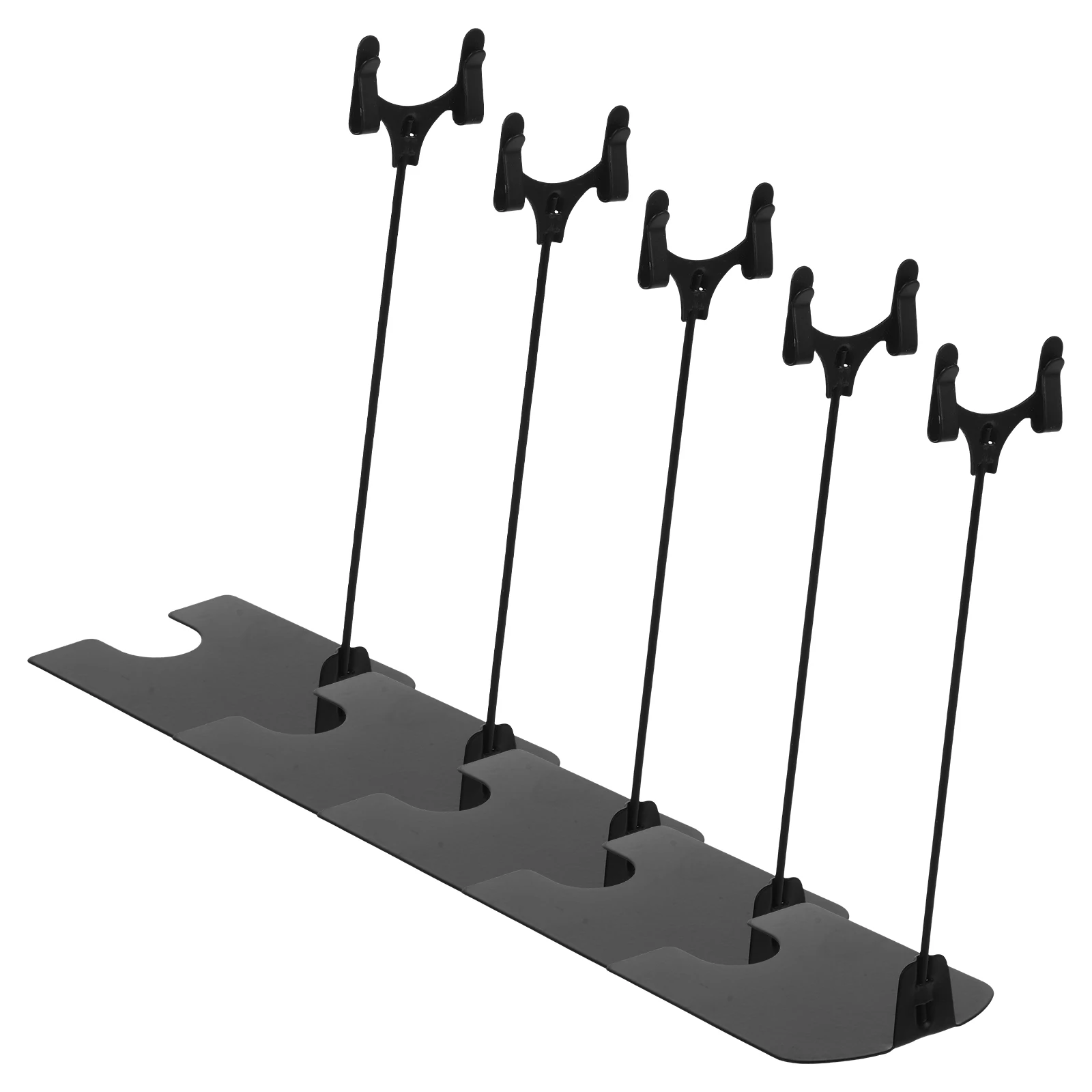 

5pcs Metal Price Card Holder For Supermarket Vertical Iron Sign Stand Clip For Price Tags Promotional Compact Card