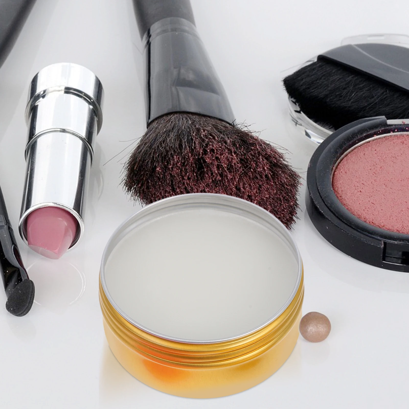 Portable Makeup Cleaning Box Brush Cleaner Tool Eye Shadow Blusher Brush Rinsing Case Travel Size Color Remover