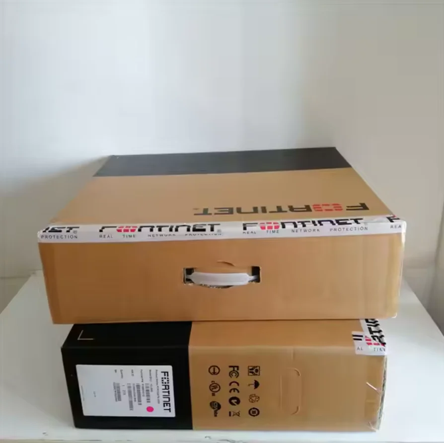 Fortinet Firewall FG-200F FortiGate 200F Security Appliance 1 Year 24x7 FortiCare Support 10 Gbps Throughput 1M Sessions Stock