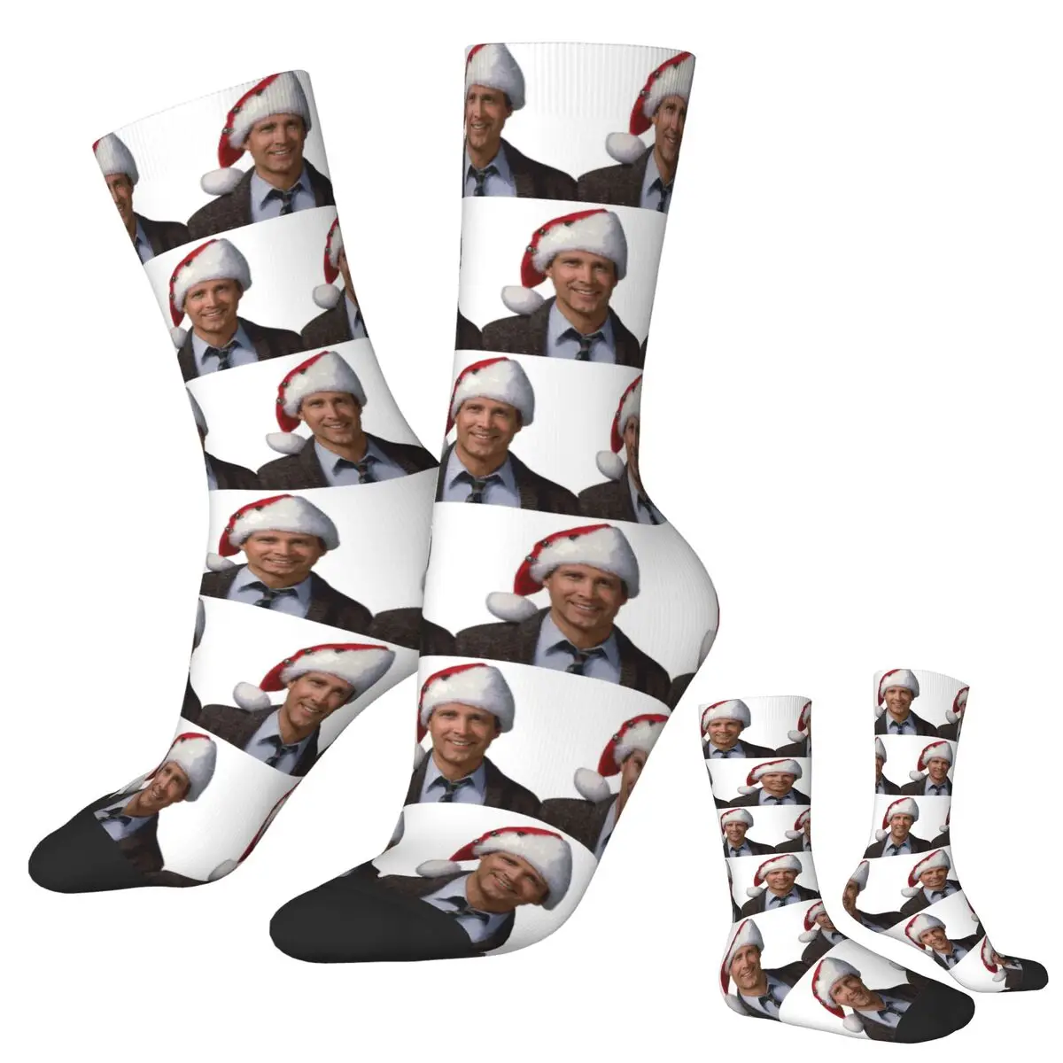 

Носки Clark Griswold National Lampoon's 1989 года, чулки высокого качества в стиле Харадзюку, всесезонные длинные носки, аксессуары для подарков унисекс