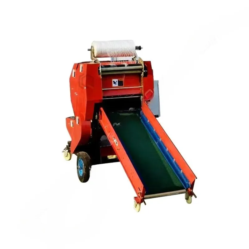 Customized Fully automatic silage vacuum packing machine price of hand pushed mini hay baler manual square hay baler