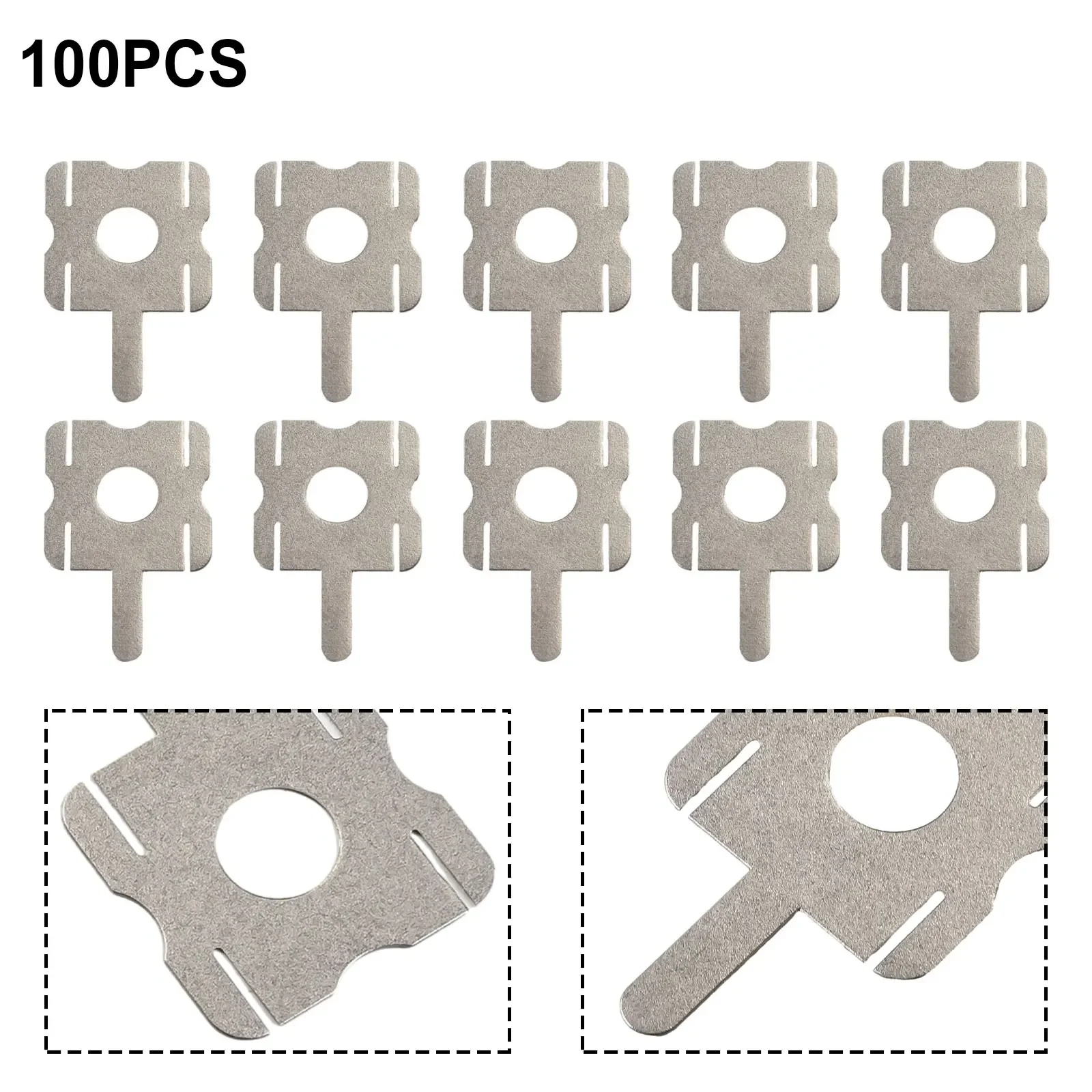 100Pcs 4S Lithium Battery Pack Replace Spot Welding Nickel Sheet U-Shaped Herramientas Ferramentas Hand Tools Multimeter Navaja