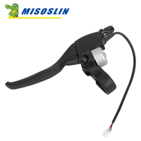 For AOVOPRO ES80 M365 Electric Scooter Replacement Accessories 1/3/5/10PCS Electric Scooter Brake Handle Brake Lever with Bell