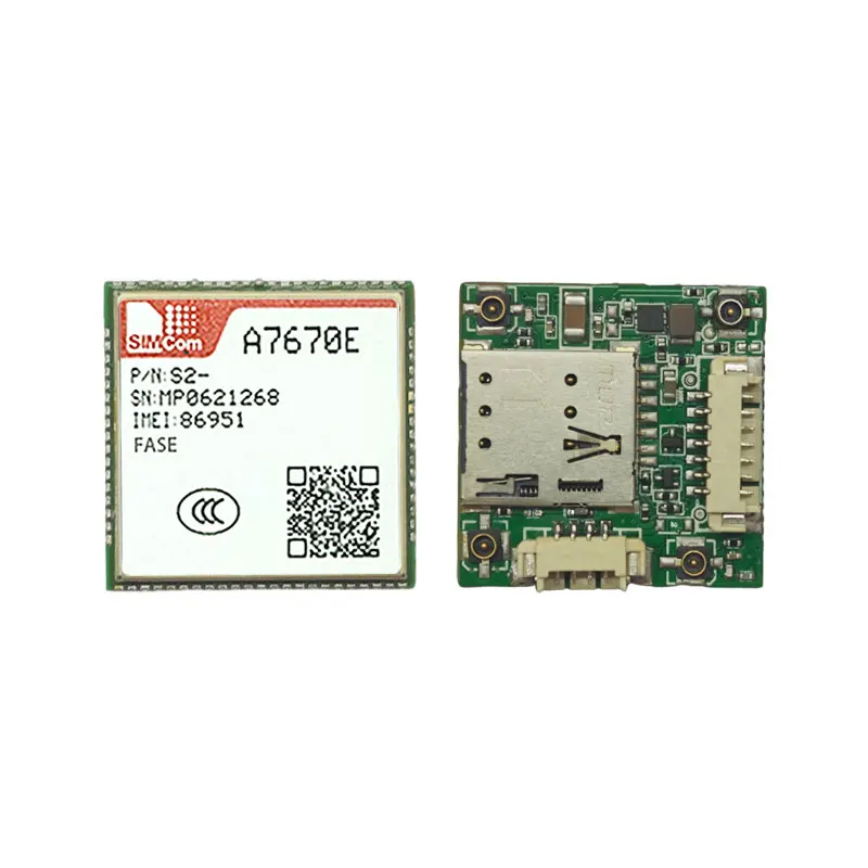 Placa central SIMcom A7670E-FASE A7670E-LASE CAT1, compatible con datos + voz + GNSS (opcional)