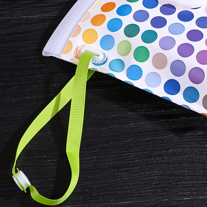 Baby Wet Wipe Pouch Portable Wipes Holder Case Flip Cover Snap-Strap Reusable Refillable Cosmetic Pouch Useful Tissue Box