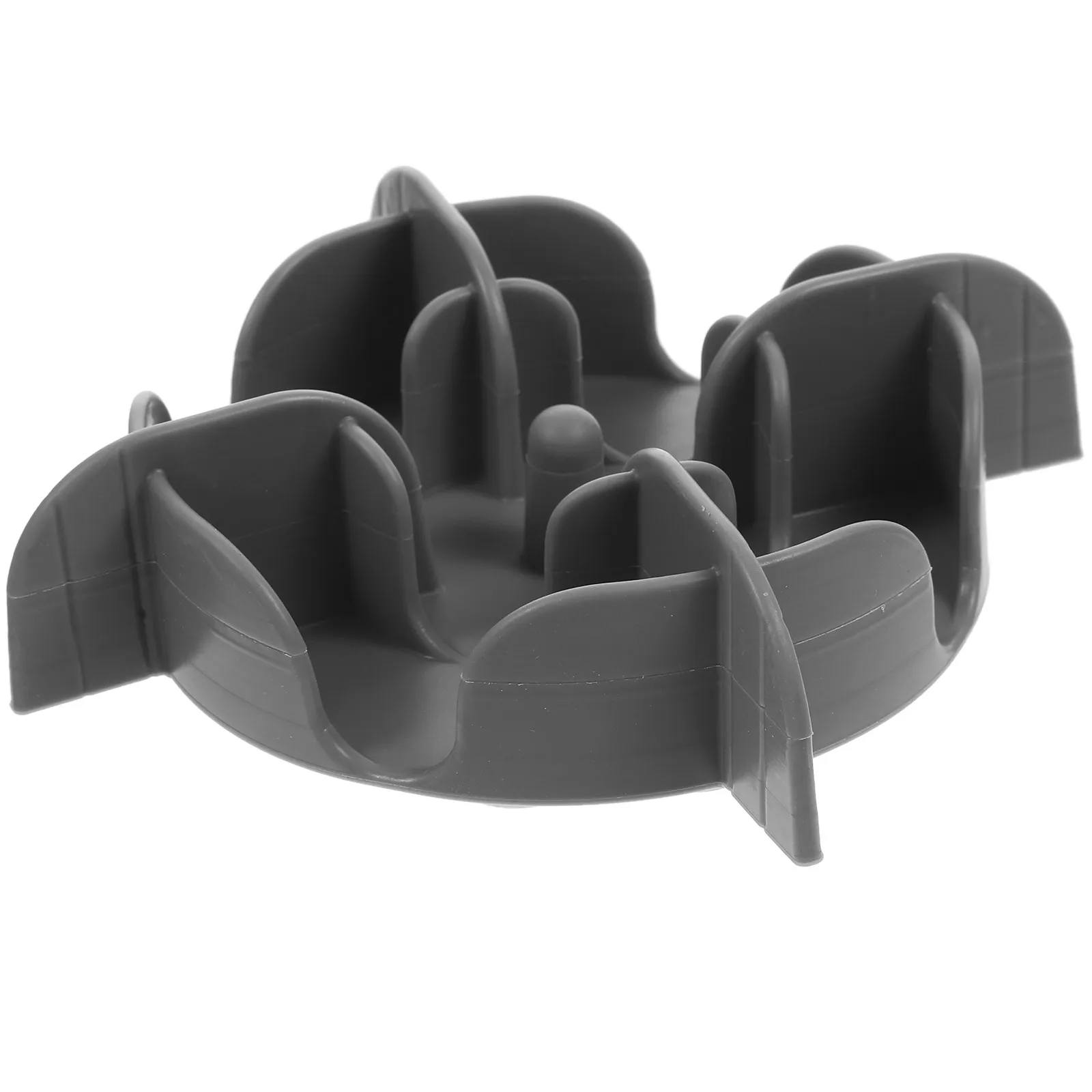 Slow Feeder Dog Bowl Insert Silicone Flexible Puppy Food Insert Non-Slip Suction Cup Slow Eating Aid Pet Feeding Accessories