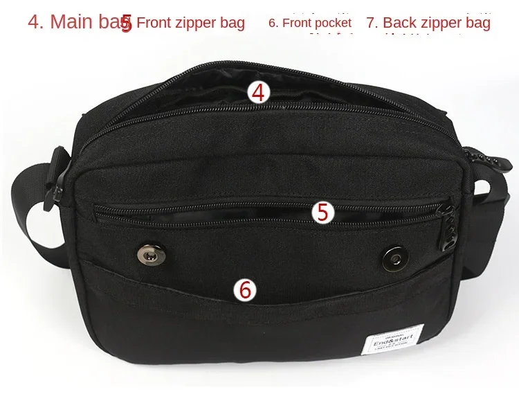 ผู้ชายไหล่Messengerกระเป๋าLeisure Satchels Crossbodyแฟชั่นStreetกระเป๋าสําหรับชายCross Body Casual 2025 Manกระเป๋า