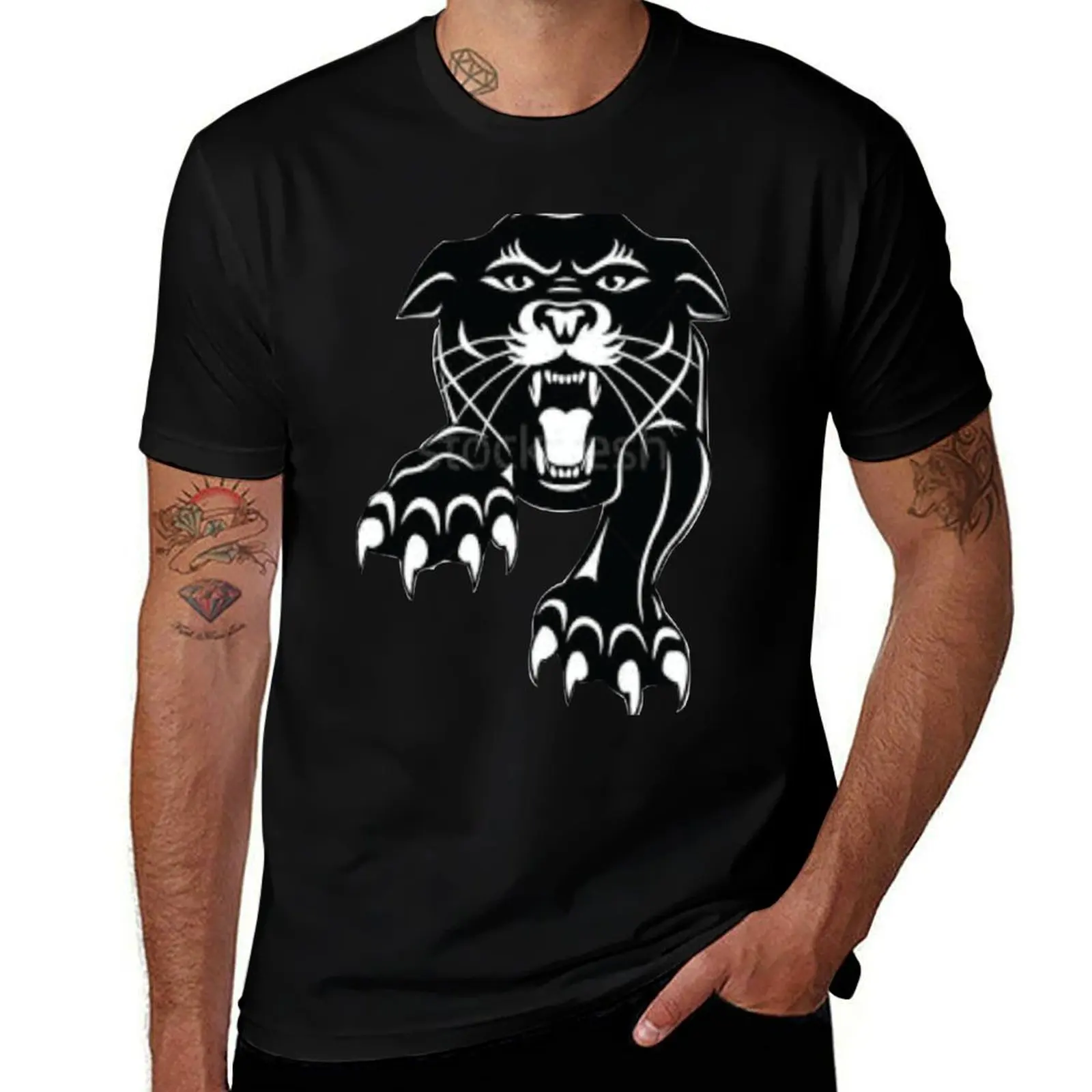

black panter T-Shirt vintage anime shirt fashion shirts blue archive plus sizes mens vintage t shirts