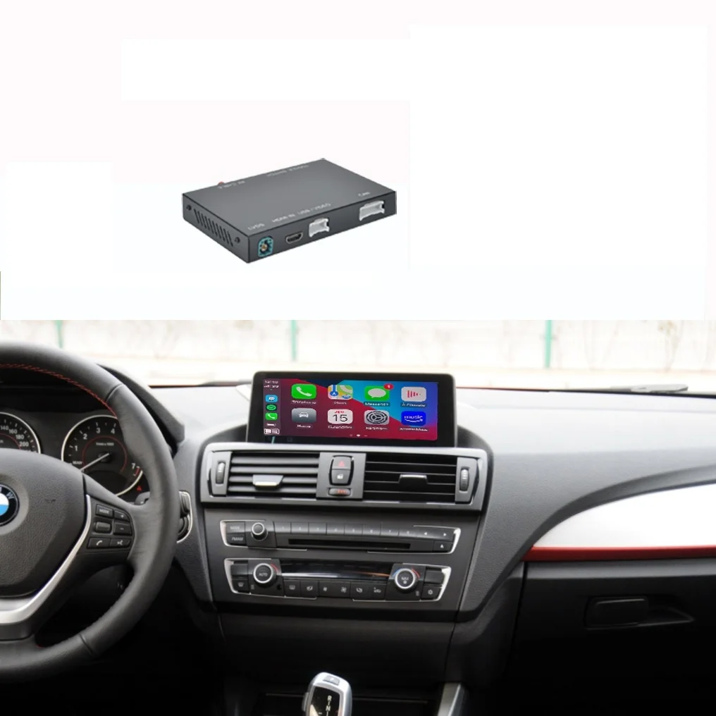 Wireless Android CarPlay Auto Interface F10 F20 F48 F25 F26 F15 NBTWith Mirror Link AirPlay Radio Car Play Youtube