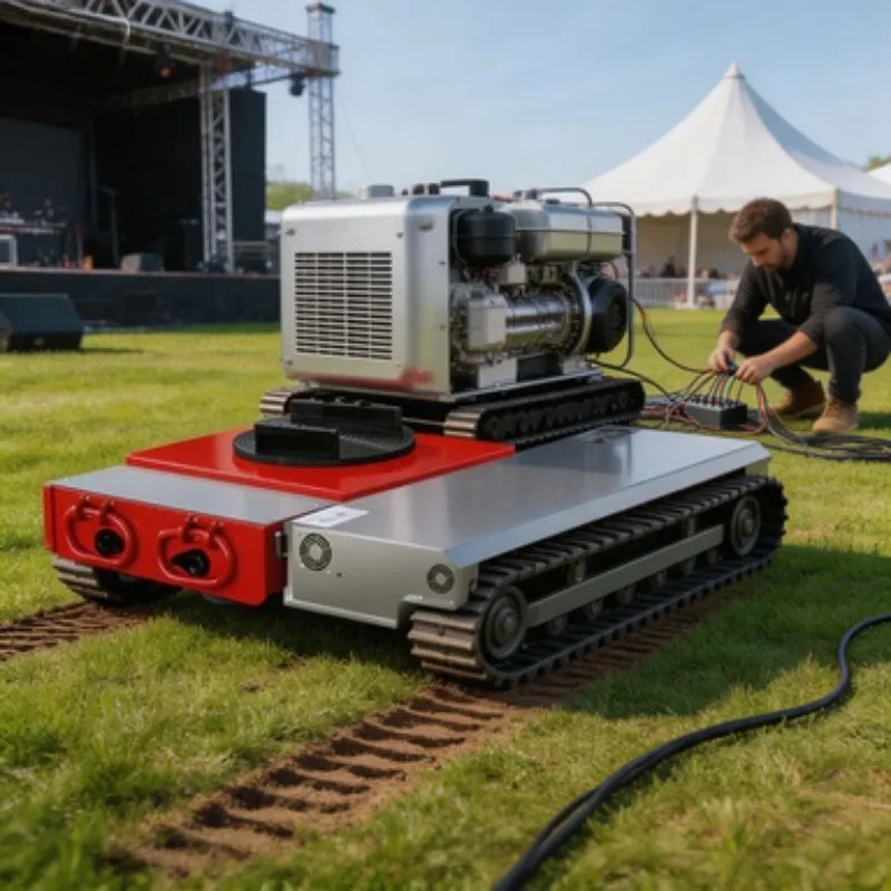 Chariot électrique robuste à châssis en acier 50T avec télécommande, déplaceur de charges à roues omnidirectionnelles pour usage industriel