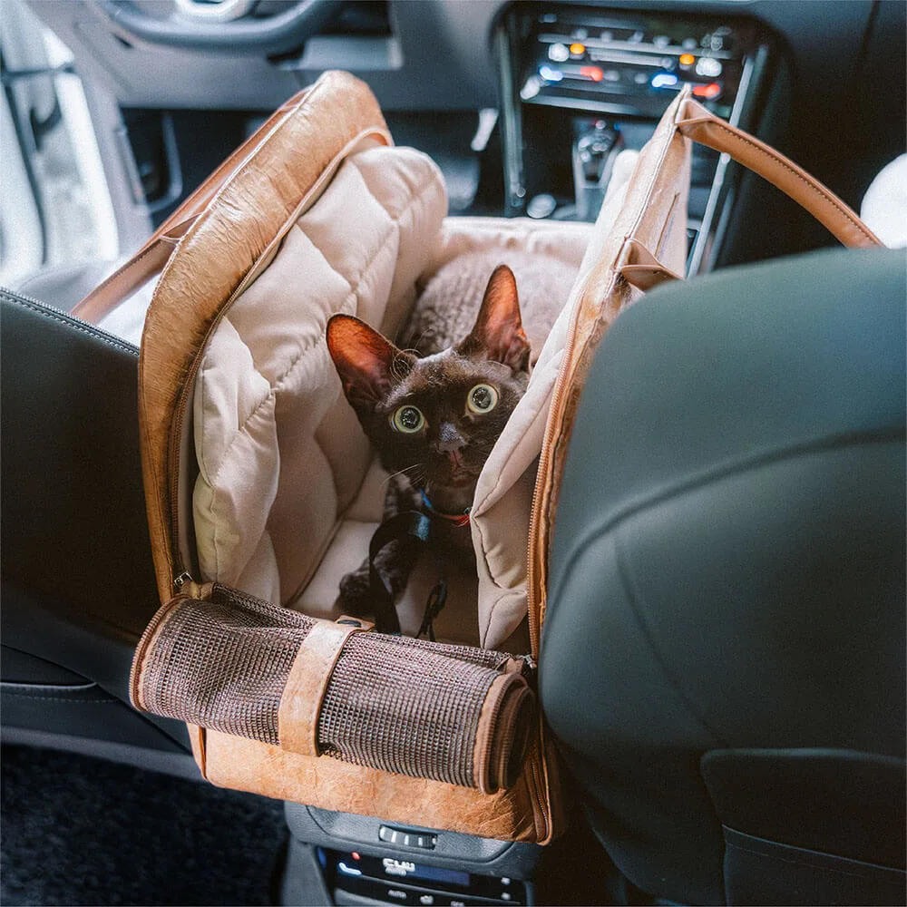 Original Pet Handle Bag For Puppy And Cat Winter Pet Carrier Bag Windproof Warm Portable Pet Travel Bag With Warm Mat