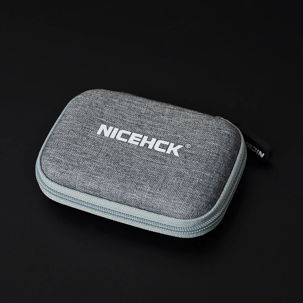 NICEHCK Official Linen Case In Ear Earphone Bag Headphones Portable Storage Box Headset Accessories Use For NX7MK4/F3/M6