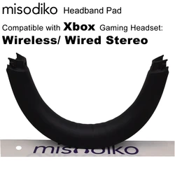 Xbox kablosuz/kablolu Stereo kulaklık için misodiko kafa bandı pedi değiştirme