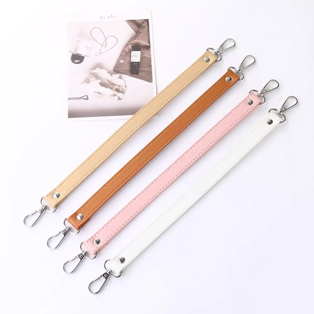 1PC 36cm Short Shoulder Strap Replacement Belt Artificial PU Leather Bag Handle For Handabg Casual Purse Straps Bag Accessories