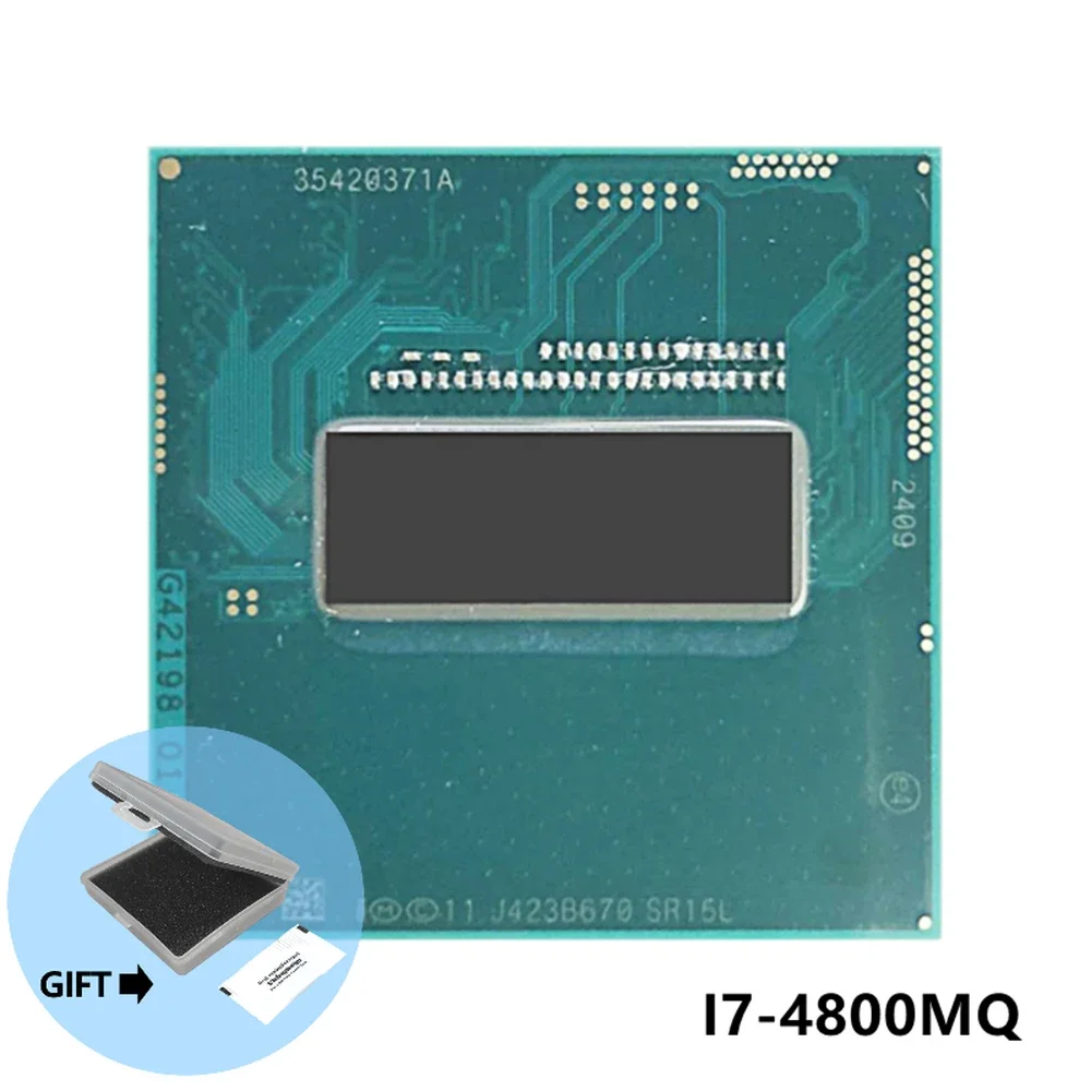 Free Shipping I7 4800MQ 2.7-3.7G / 6M SR15L rPGA946B official version of the notebook CPU supports HM86 / 87