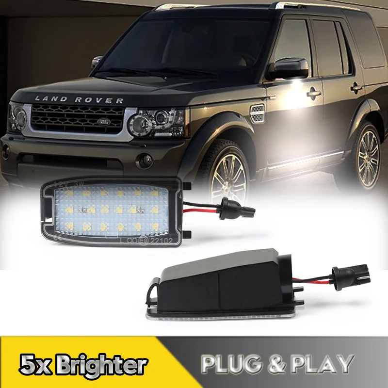 LED Under Side Mirror Lamps Puddle Lights For Land Rover LR2 LR3 LR4 Freelander Discovery Range Rover Sport L320 L322 L319 L359