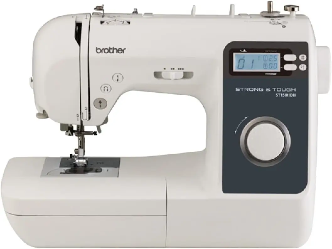 

St150Hdh Sewing Machine, Strong & Tough, 50 Built-In Stitches, Lcd Display, 9 Included Feet